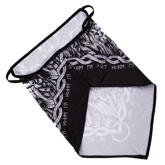 BLACK Goth SKULL Face Mask - Picture 2 of 8